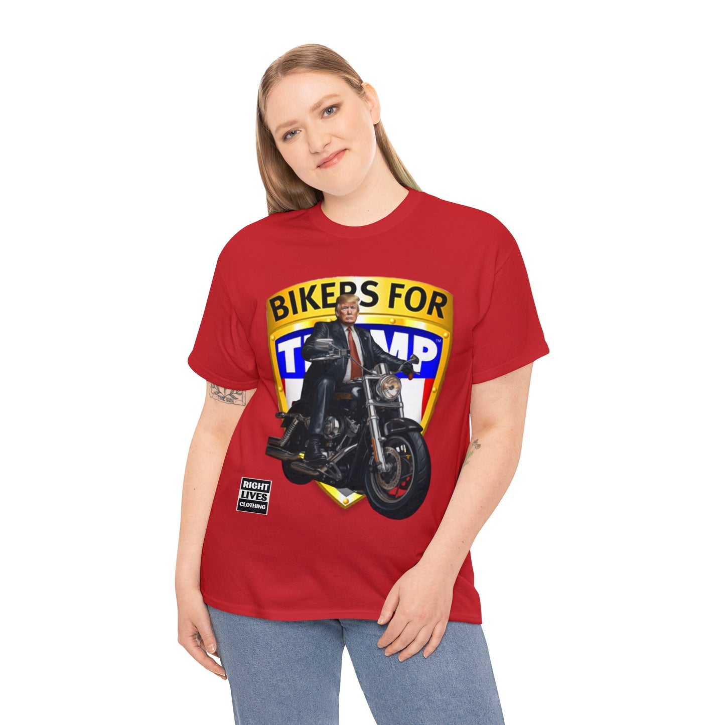 Biker Donald Trump T-shirt