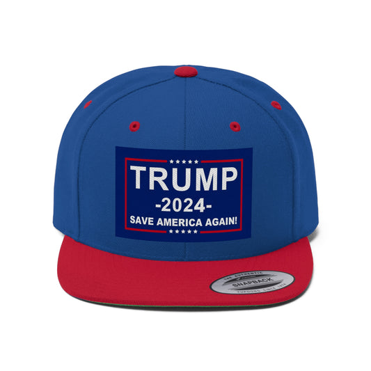 Save America Again Flat Bill Hat