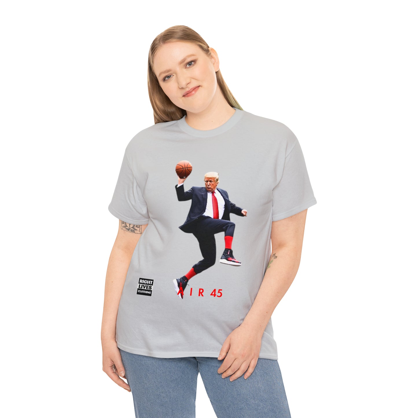 AIR 45 Donald Trump Finger-Roll T-Shirt