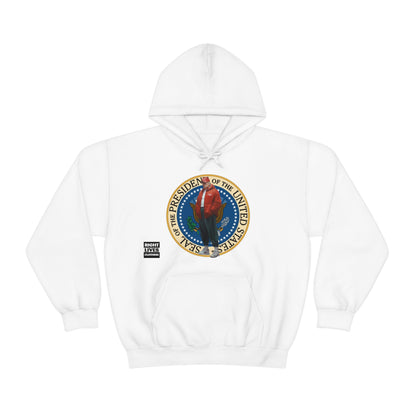 Donald Trump Street Pressy Seal Heavy Blend™ Hoodie
