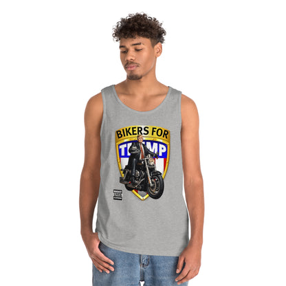 Bikers For Donald Trump Cotton Tank Top