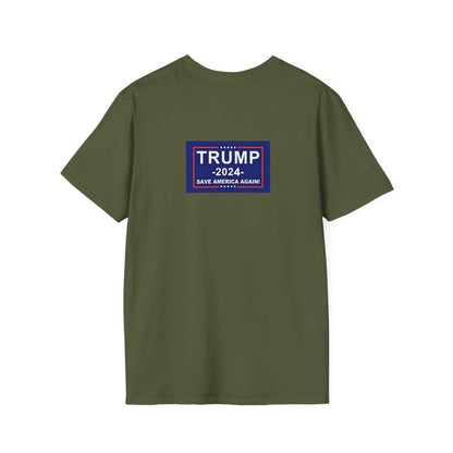 Election Is Coming Donald Trump T-Shirt Charcoal