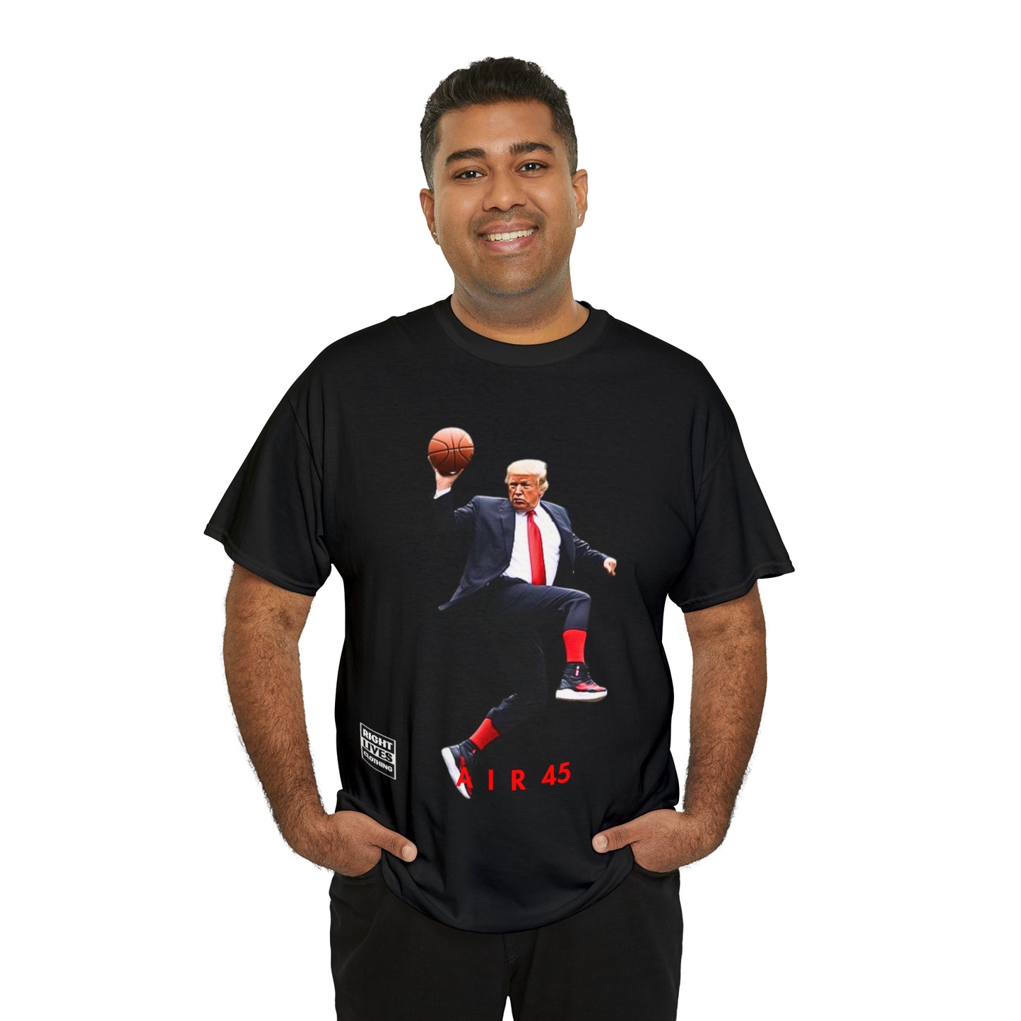 AIR 45 Donald Trump Finger-Roll T-Shirt