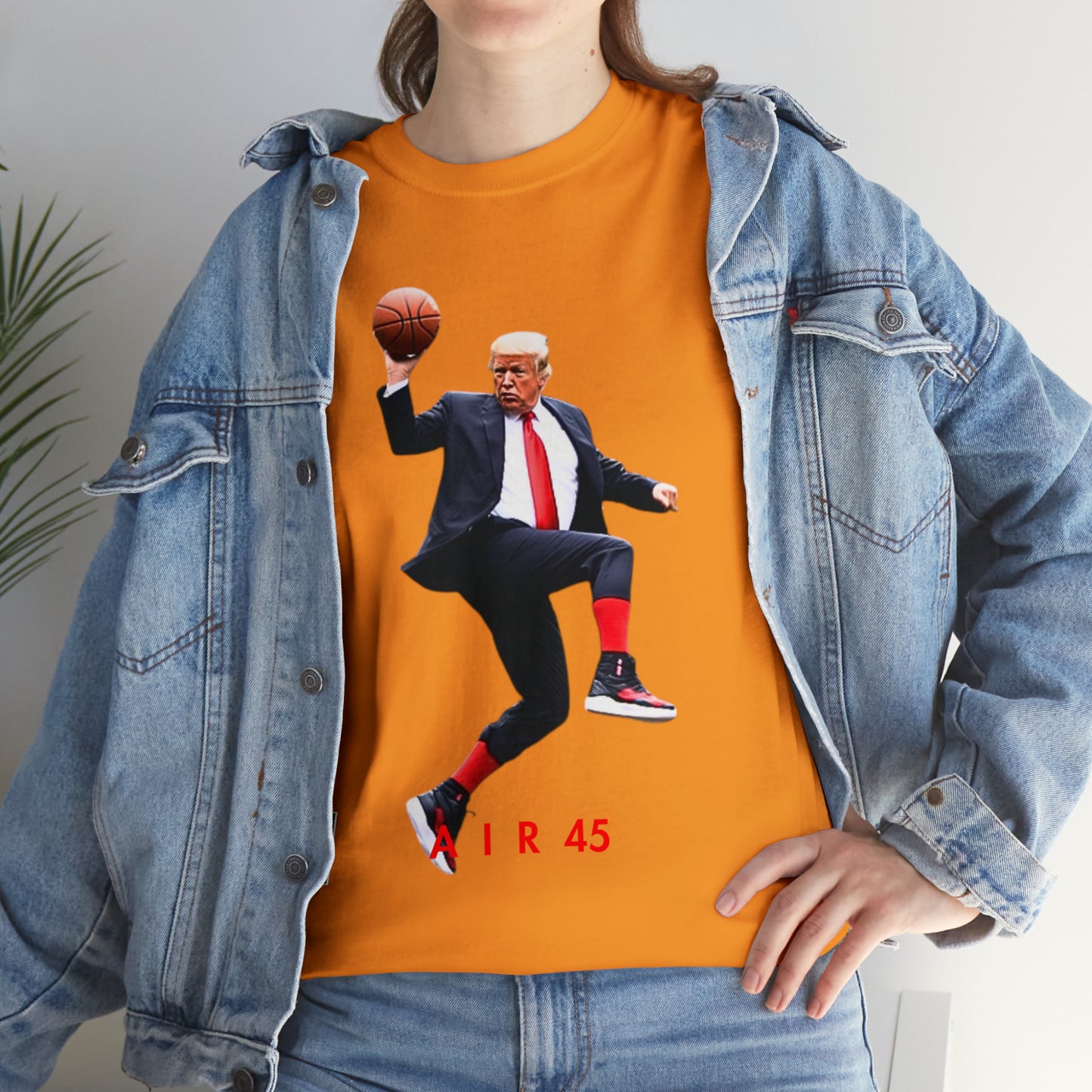 AIR 45 Donald Trump Finger-Roll T-Shirt