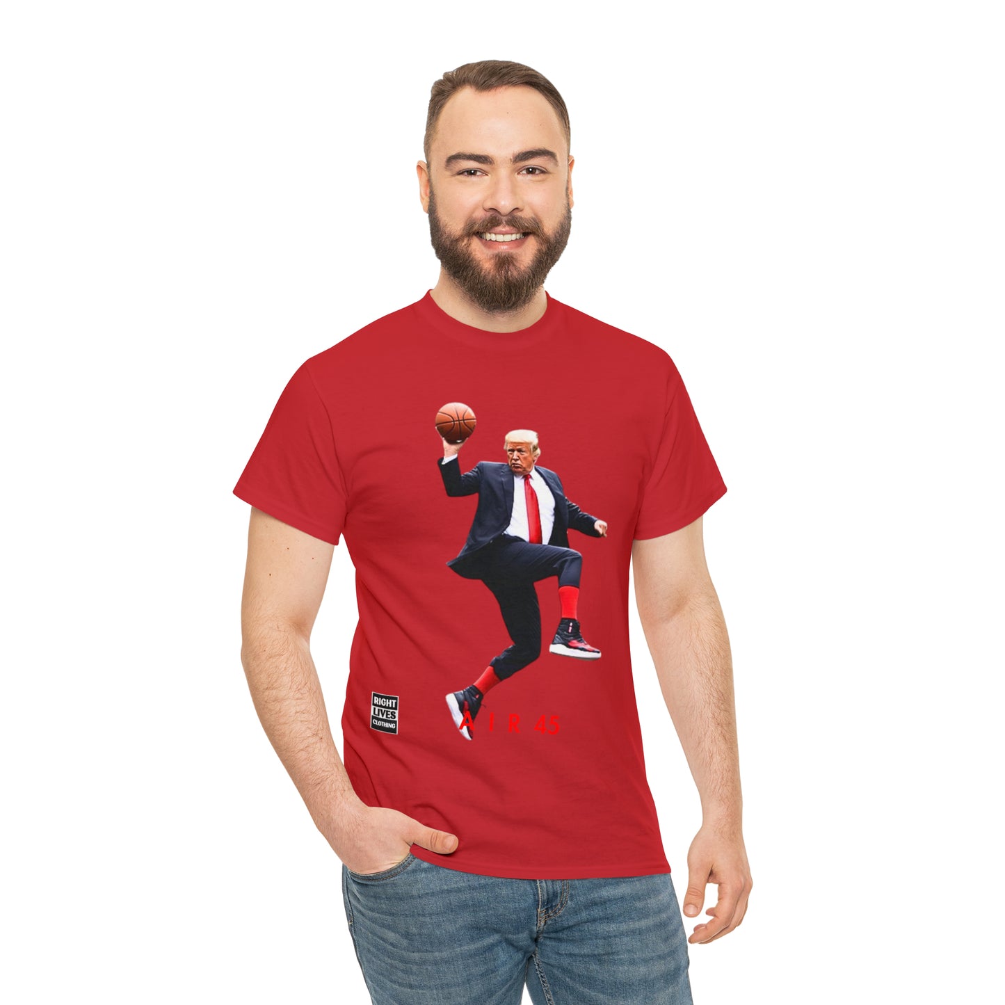 AIR 45 Donald Trump Finger-Roll T-Shirt