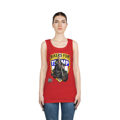 Bikers For Donald Trump Cotton Tank Top