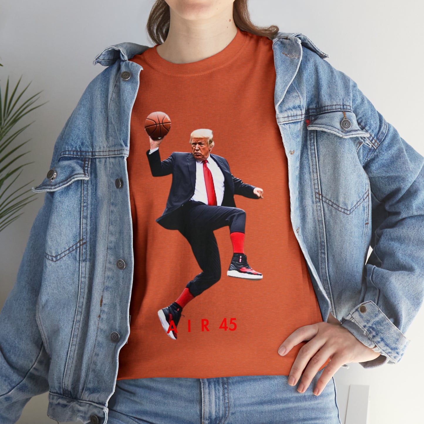 AIR 45 Donald Trump Finger-Roll T-Shirt