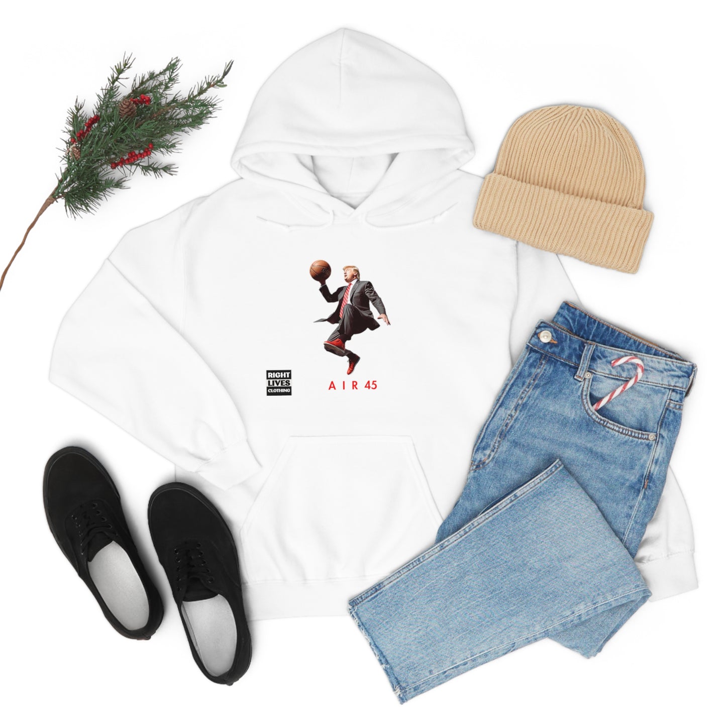 AIR 45 Hooded Donald Trump Sweatshirt