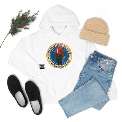 Donald Trump Street Pressy Seal Heavy Blend™ Hoodie