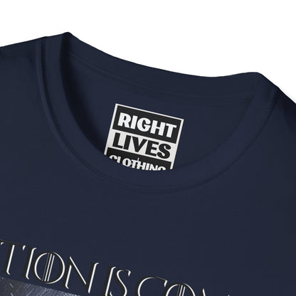 Election Is Coming Donald Trump T-Shirt Charcoal