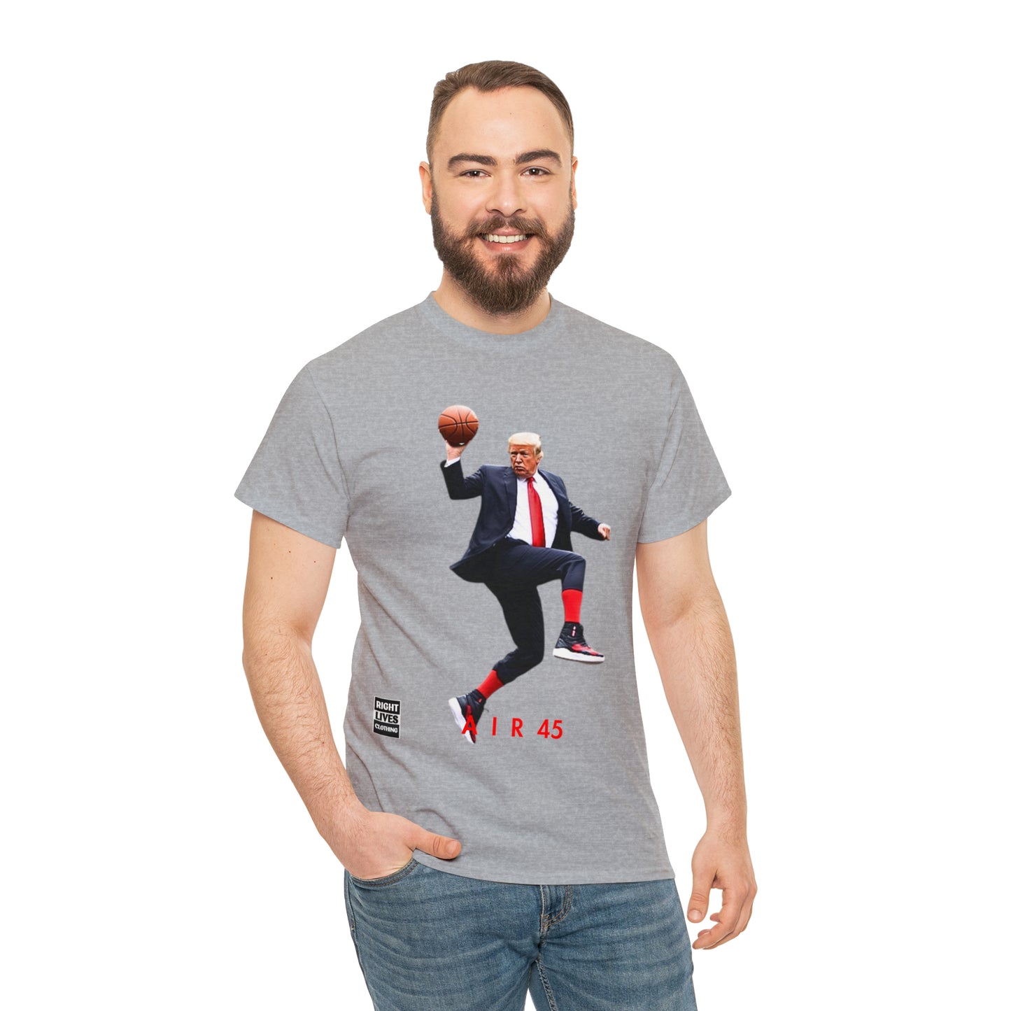 AIR 45 Donald Trump Finger-Roll T-Shirt