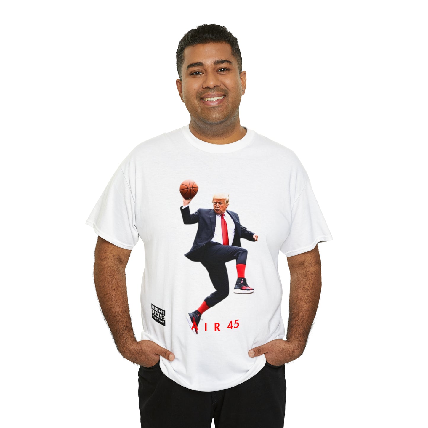 AIR 45 Donald Trump Finger-Roll T-Shirt