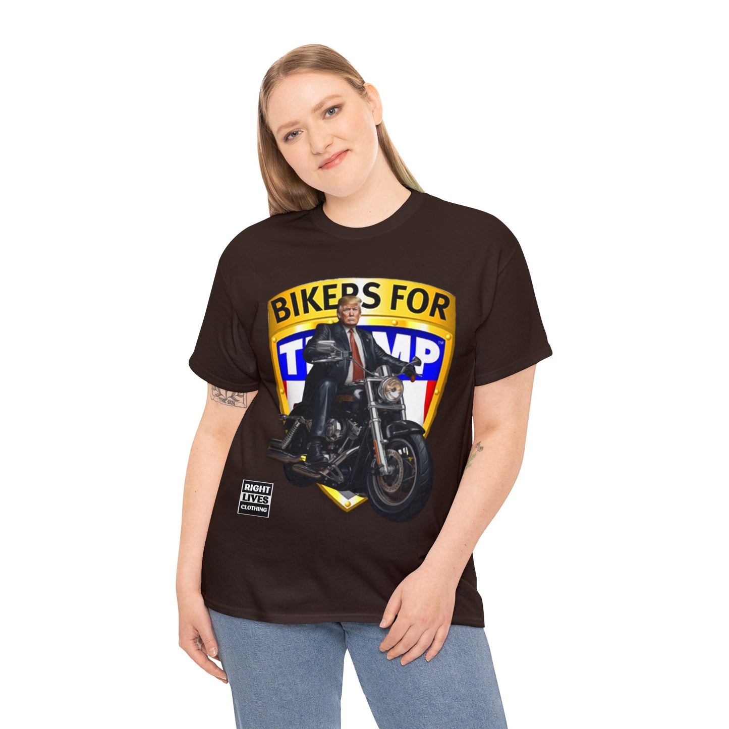 Biker Donald Trump T-shirt
