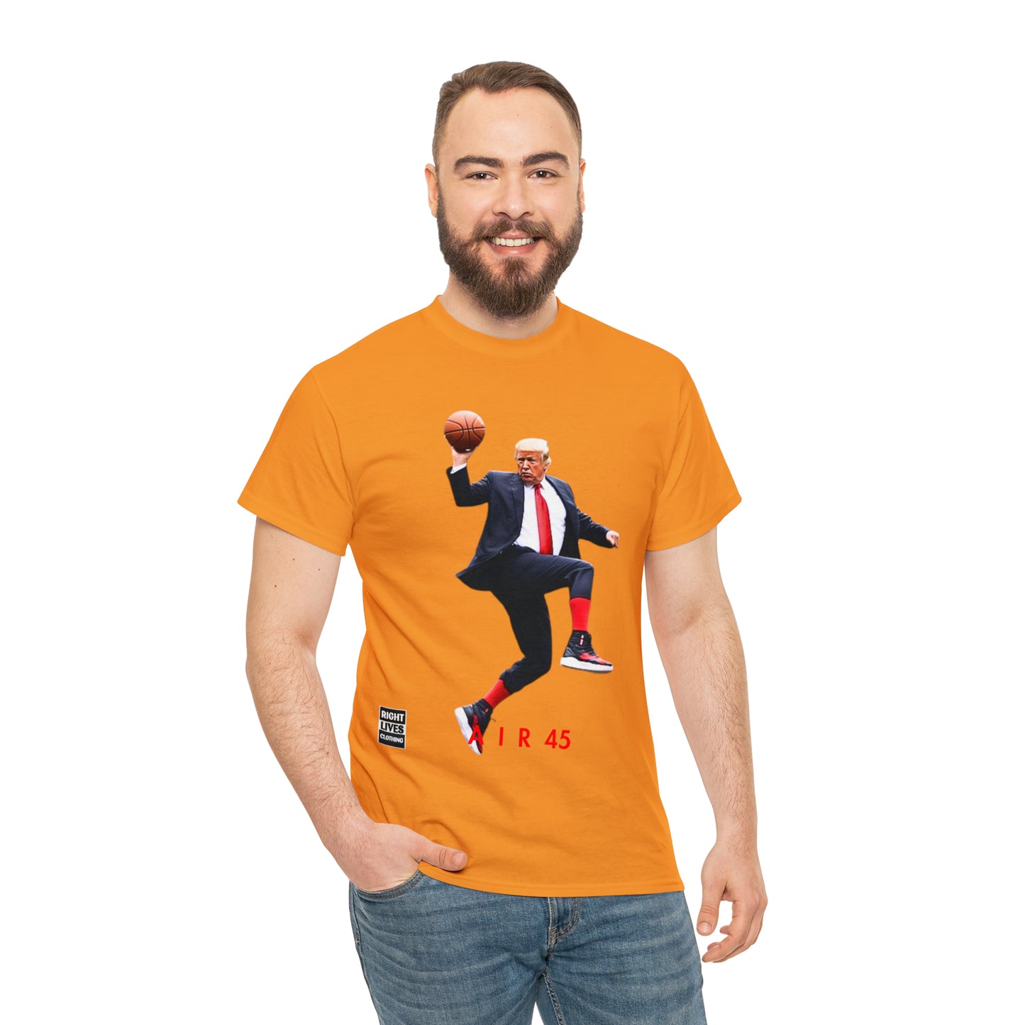 AIR 45 Donald Trump Finger-Roll T-Shirt