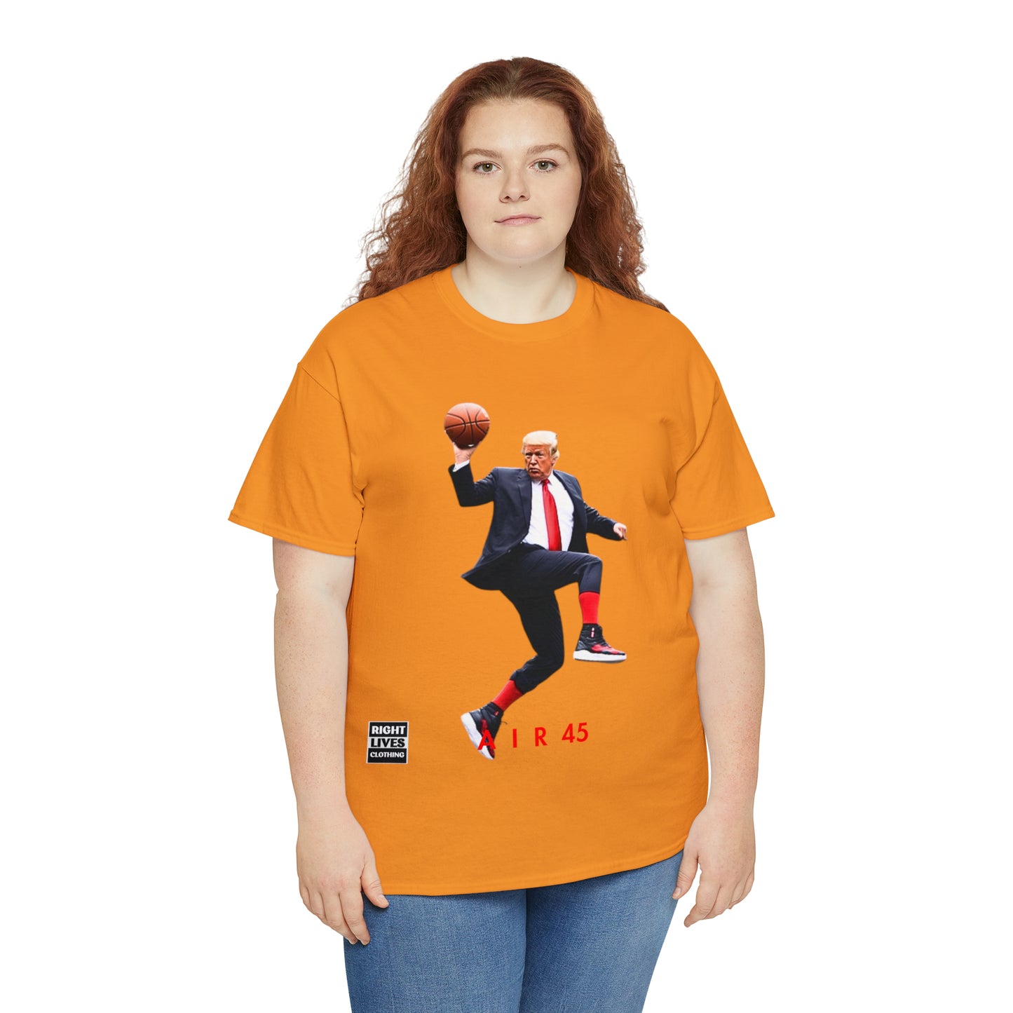 AIR 45 Donald Trump Finger-Roll T-Shirt
