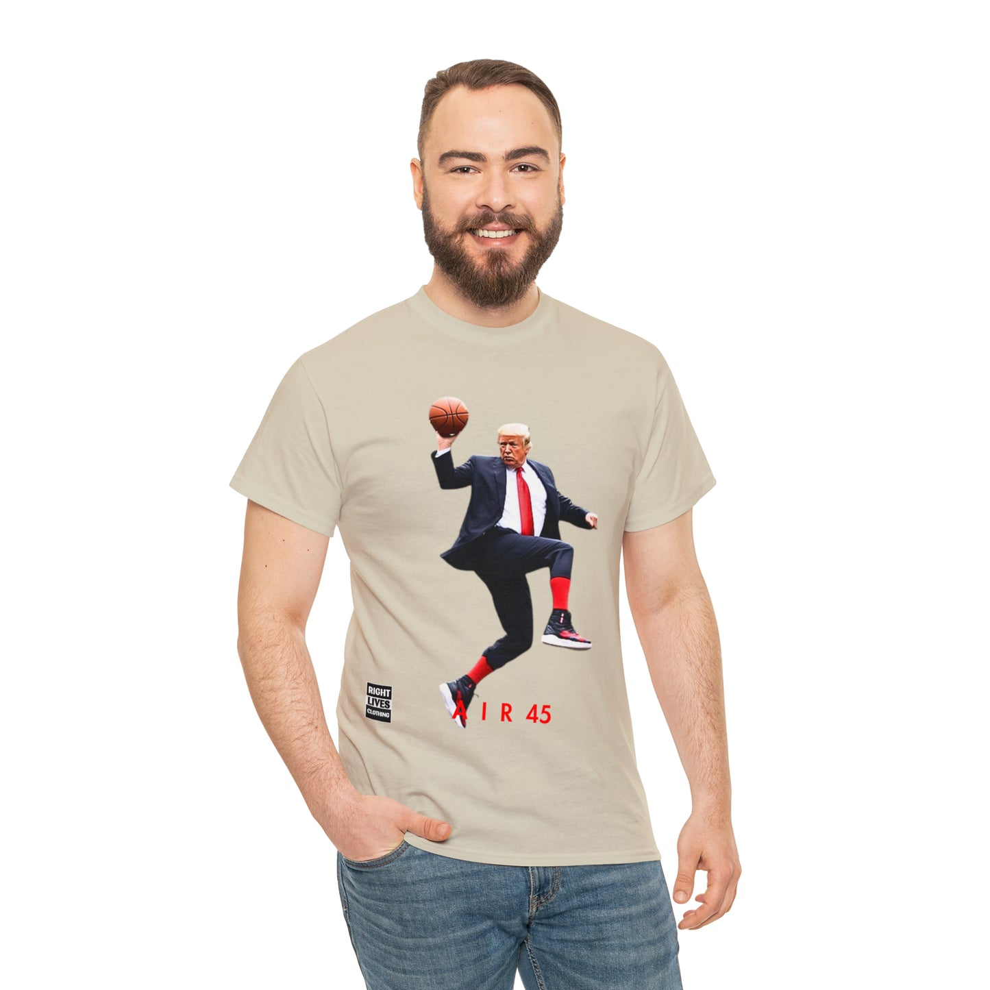 AIR 45 Donald Trump Finger-Roll T-Shirt