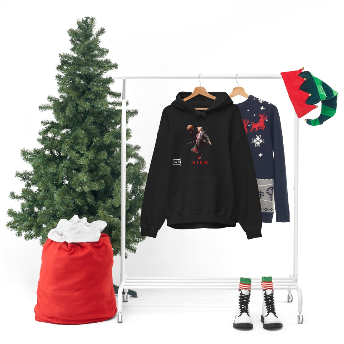 AIR 45 Hooded Donald Trump Sweatshirt
