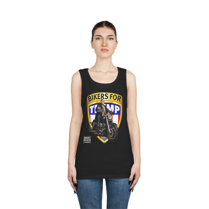 Bikers For Donald Trump Cotton Tank Top