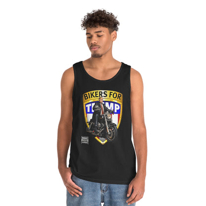 Bikers For Donald Trump Cotton Tank Top