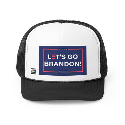 Lets Go Brandon Navy -Trucker Caps
