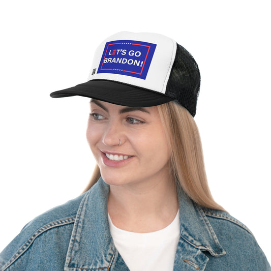 Lets Go Brandon Royal blue - Trucker Caps