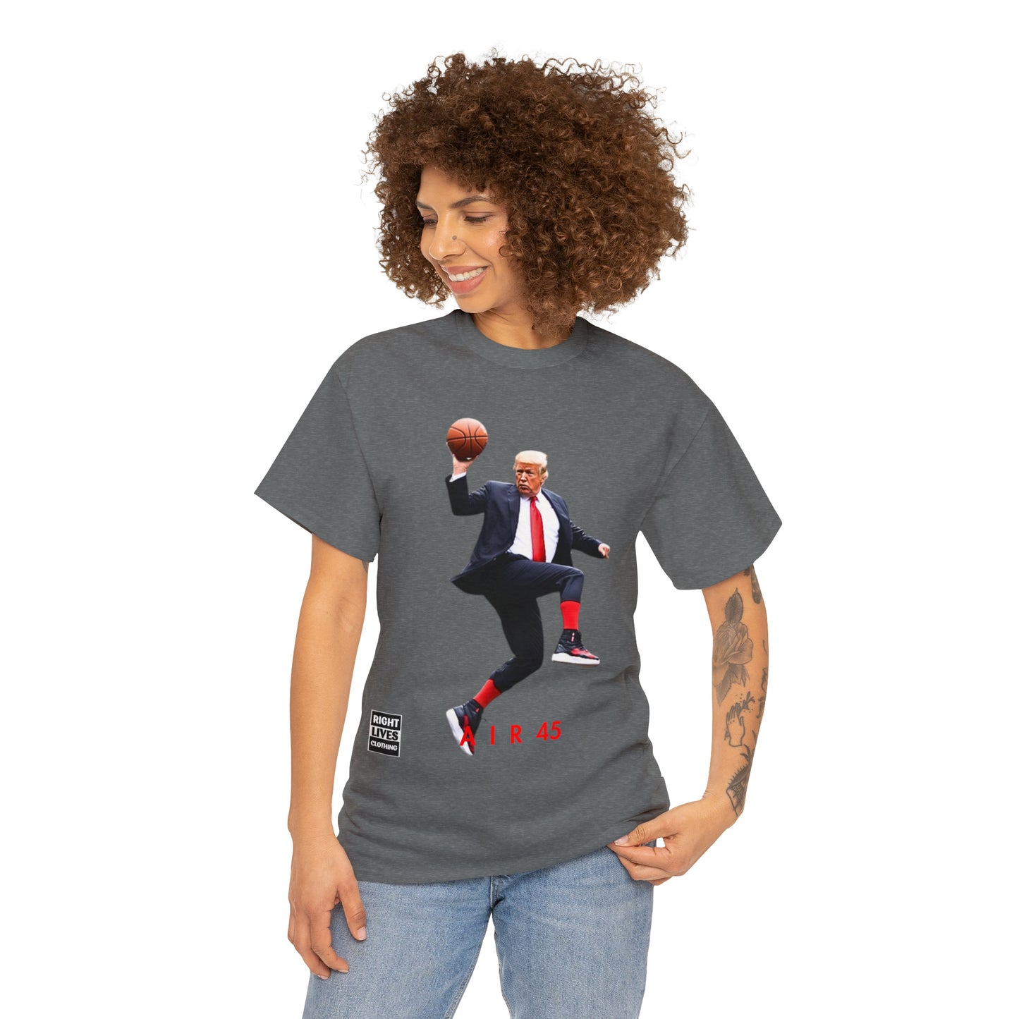 AIR 45 Donald Trump Finger-Roll T-Shirt