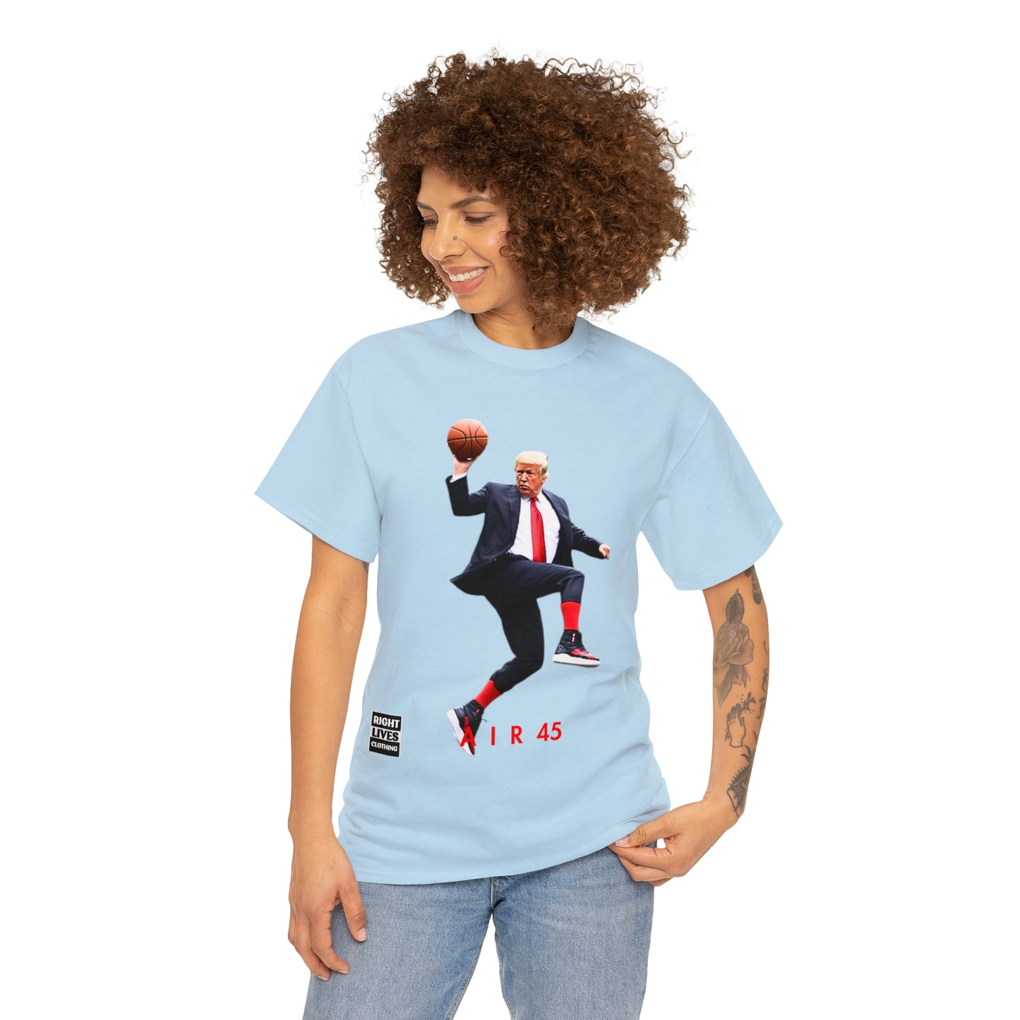 AIR 45 Donald Trump Finger-Roll T-Shirt