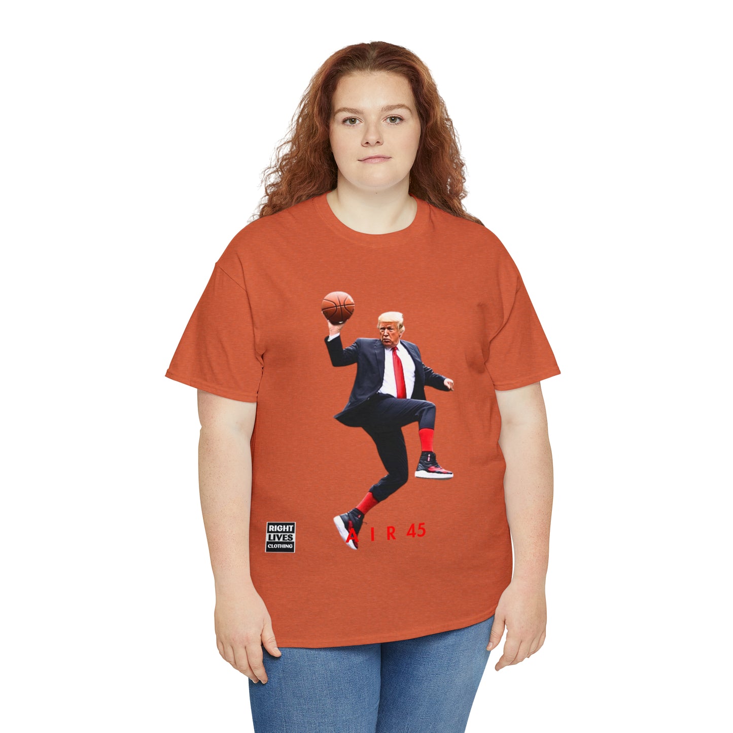 AIR 45 Donald Trump Finger-Roll T-Shirt