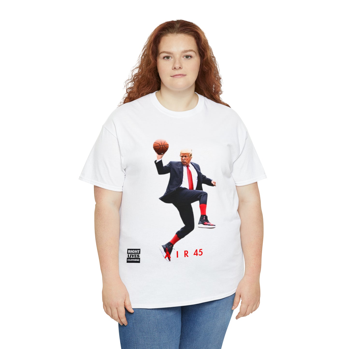 AIR 45 Donald Trump Finger-Roll T-Shirt