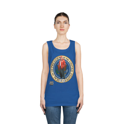 Supreme Donald Trump Pressy Seal Cotton Tank Top