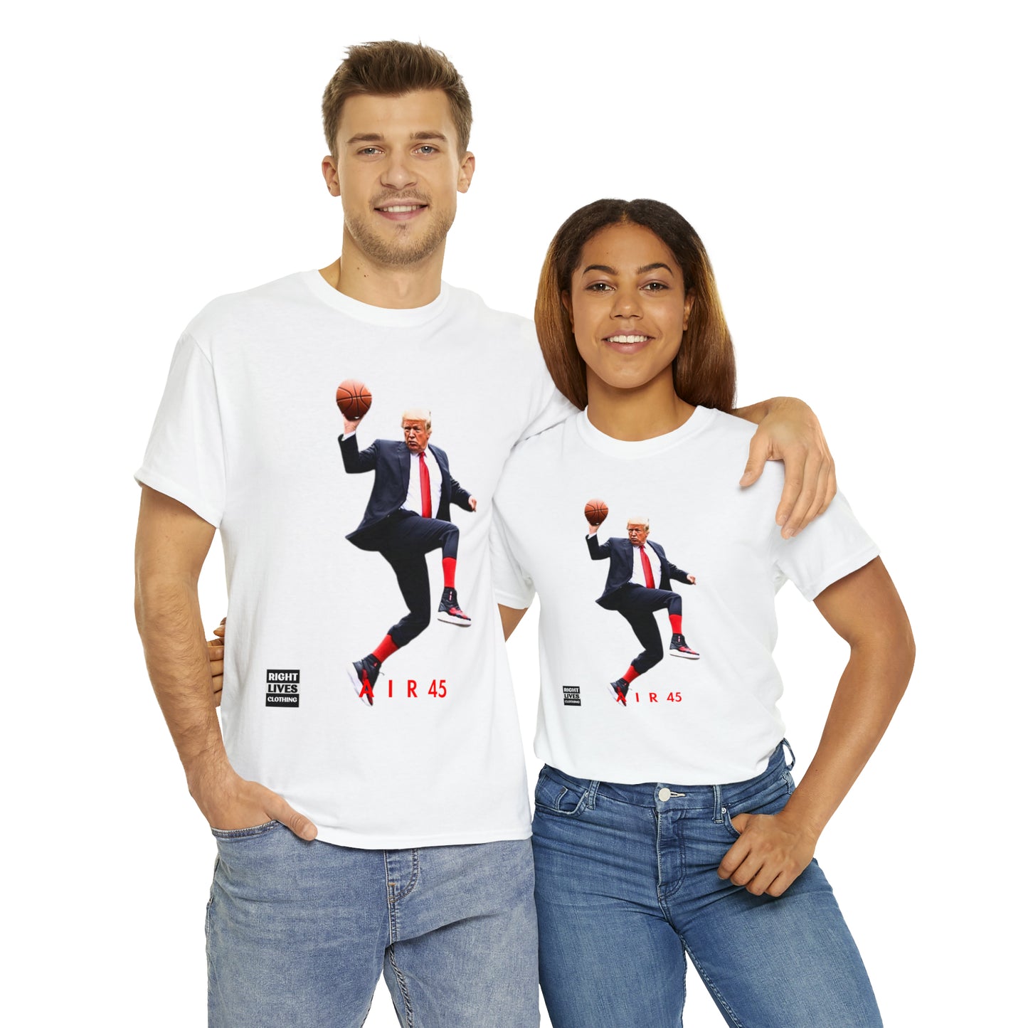 AIR 45 Donald Trump Finger-Roll T-Shirt