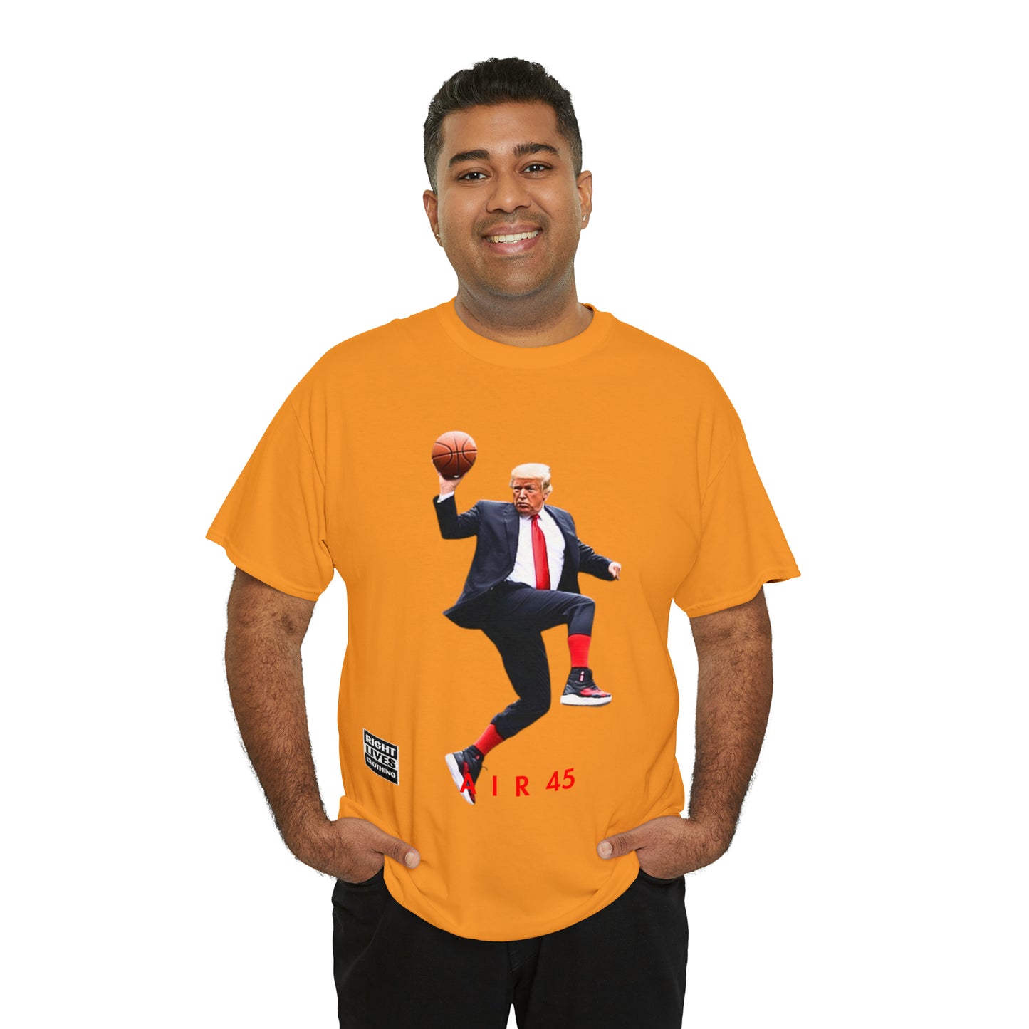 AIR 45 Donald Trump Finger-Roll T-Shirt