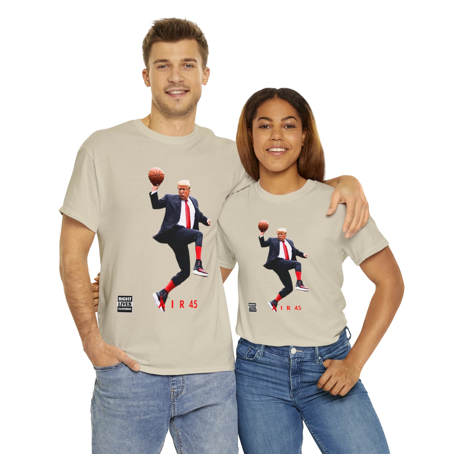 AIR 45 Donald Trump Finger-Roll T-Shirt