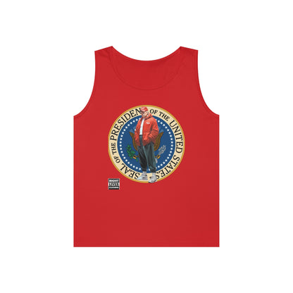 Supreme Donald Trump Pressy Seal Cotton Tank Top