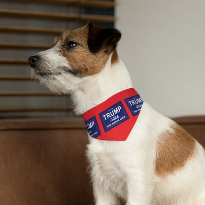Save America Pet Bandana Collar