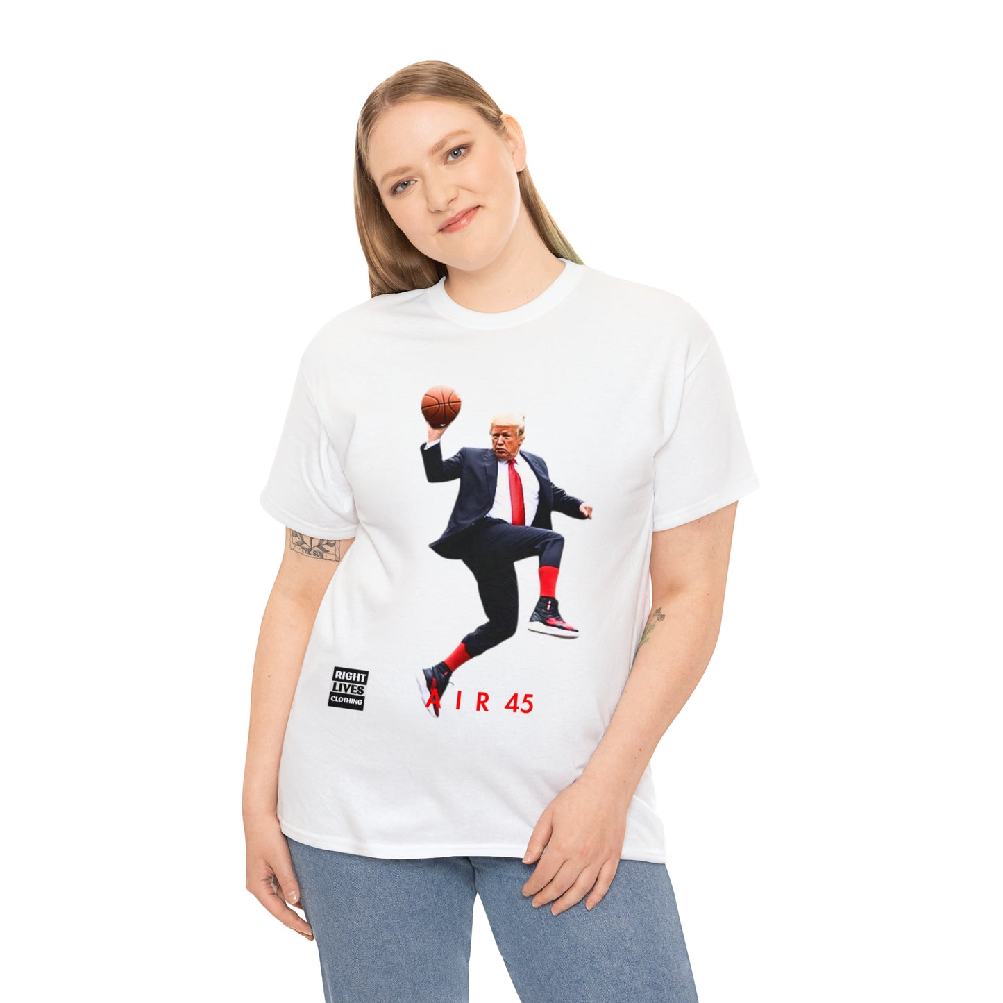 AIR 45 Donald Trump Finger-Roll T-Shirt