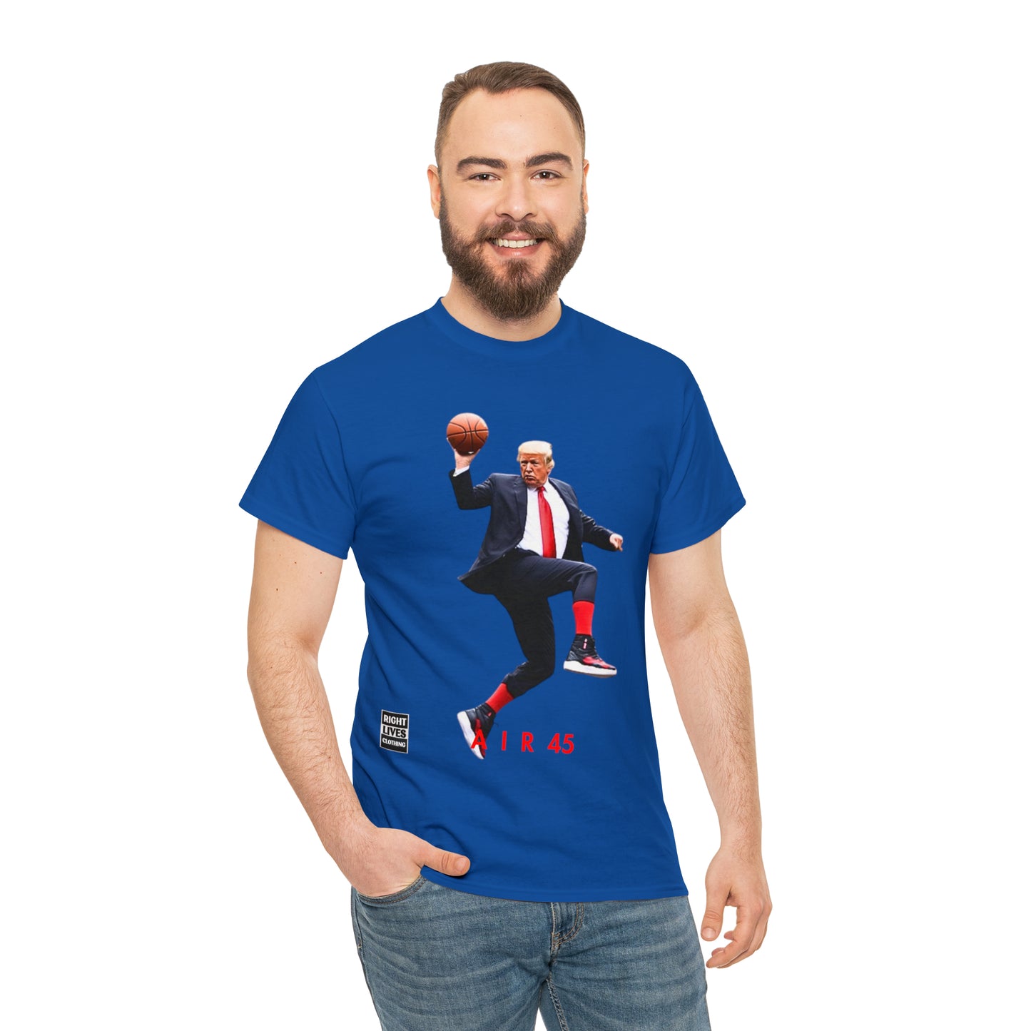 AIR 45 Donald Trump Finger-Roll T-Shirt