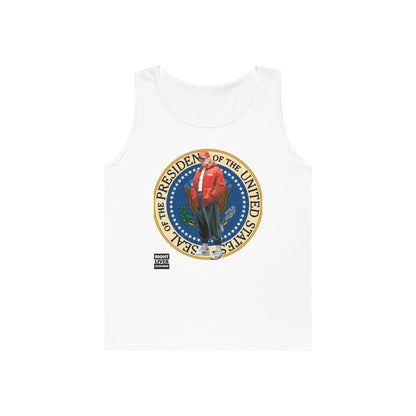 Supreme Donald Trump Pressy Seal Cotton Tank Top