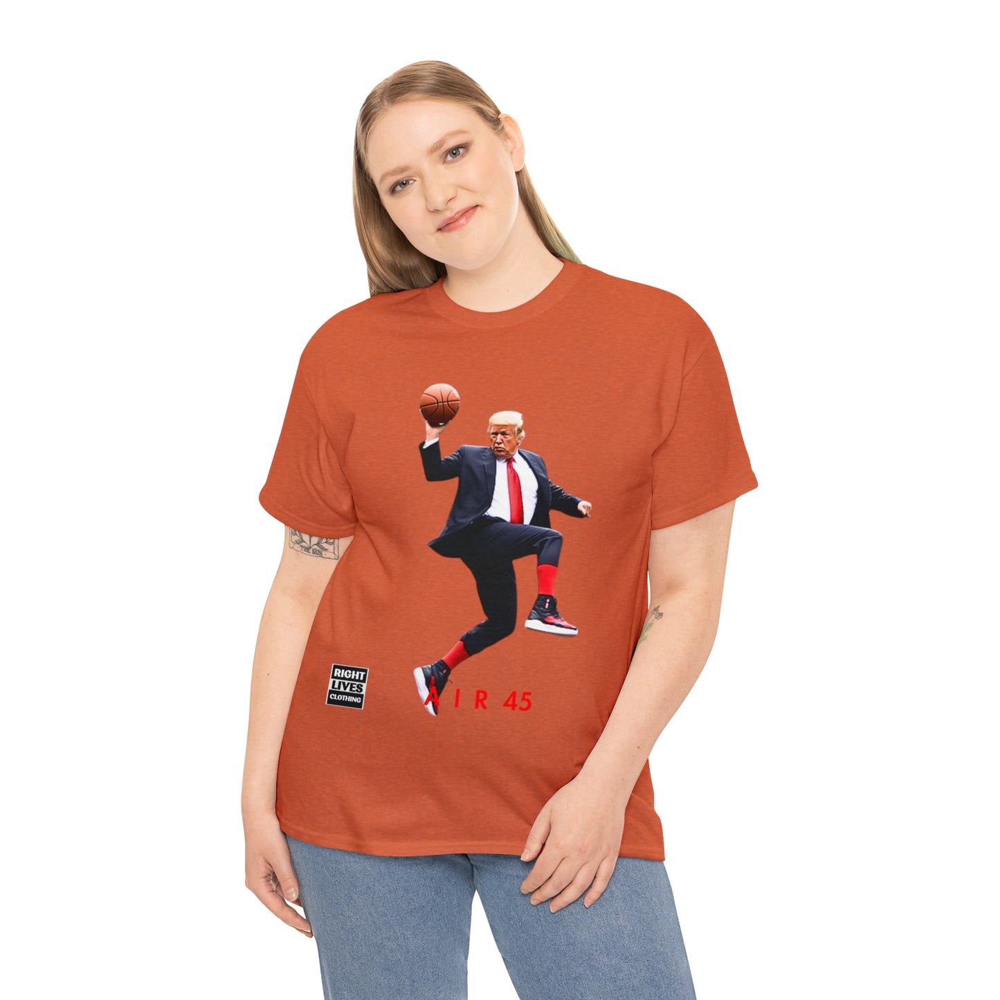 AIR 45 Donald Trump Finger-Roll T-Shirt