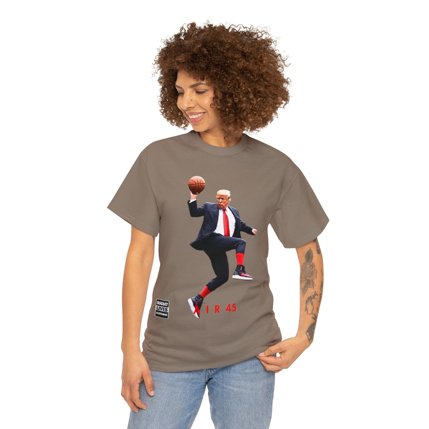 AIR 45 Donald Trump Finger-Roll T-Shirt