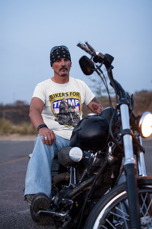 Biker Donald Trump T-shirt
