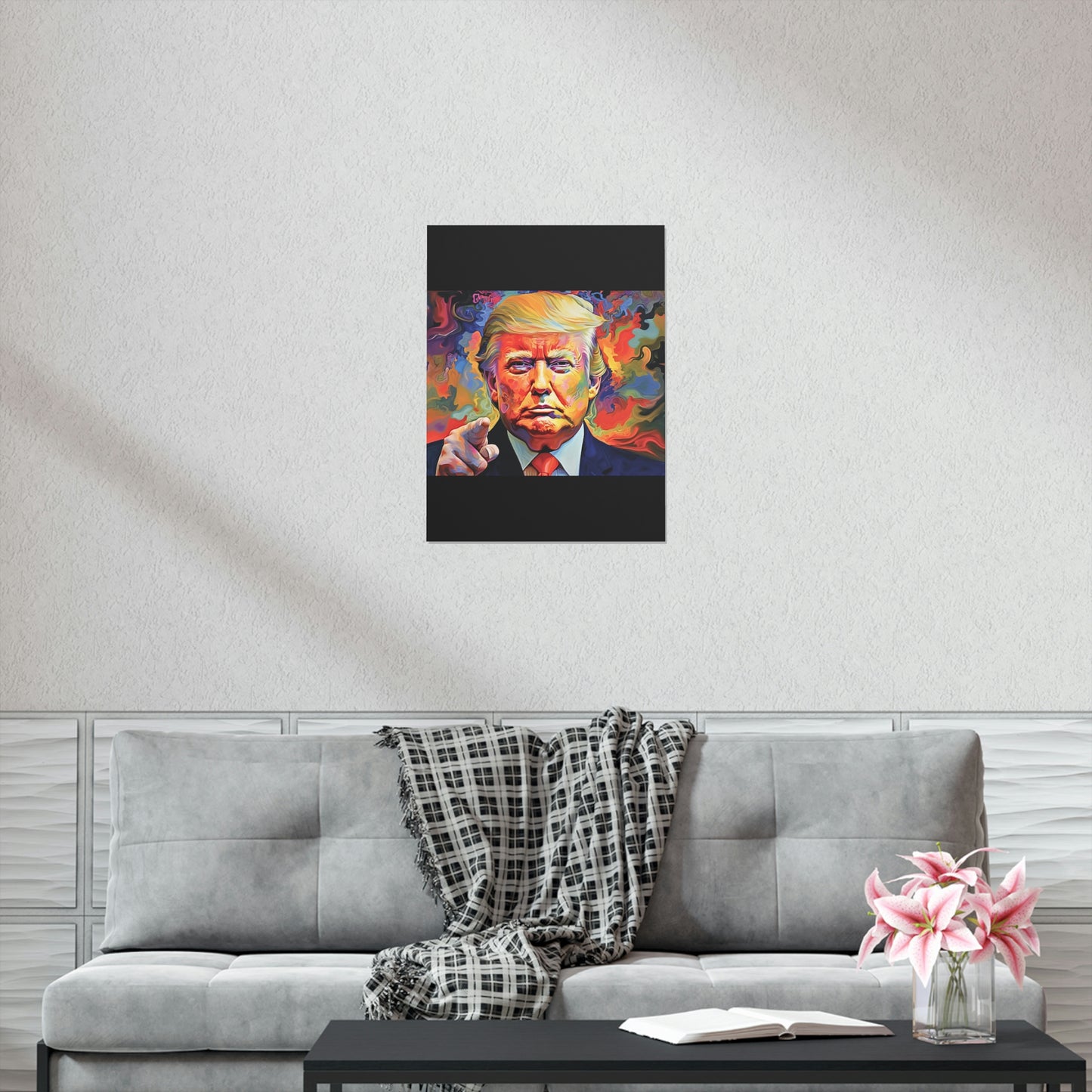 Artistic Donald Trump Poster