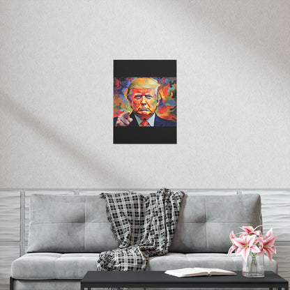 Artistic Donald Trump Poster