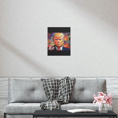 Artistic Donald Trump Poster