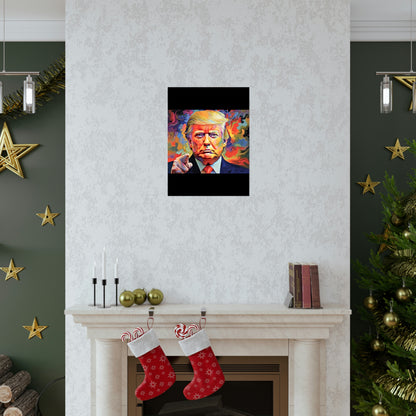Artistic Donald Trump Poster