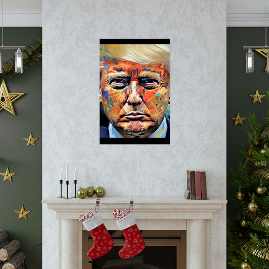 Colorful DJT Poster