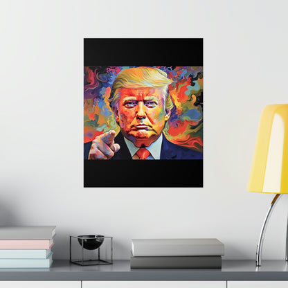 Artistic Donald Trump Poster