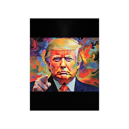Artistic Donald Trump Poster