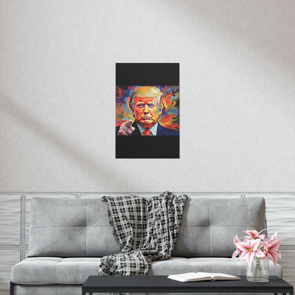 Artistic Donald Trump Poster