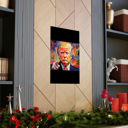 Artistic Donald Trump Poster